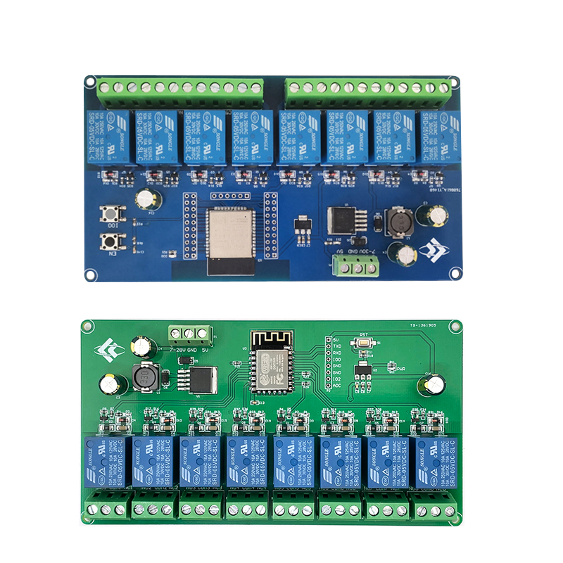 ESP8266 / ESP32 WIFI 8 Channel - Relay 8 Channel Board recension och pris