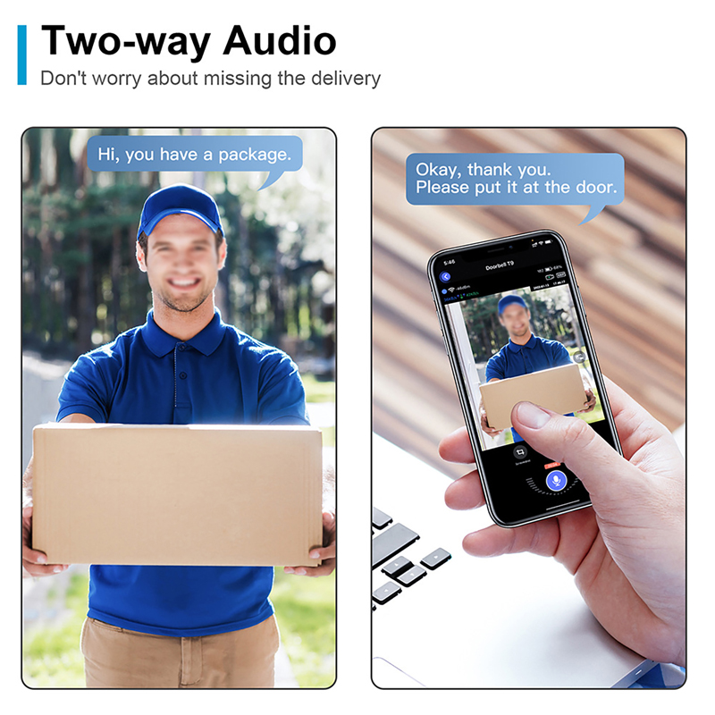 WiFi Smart Video Doorbell Came - Smart Doorbell Wired recension och pris