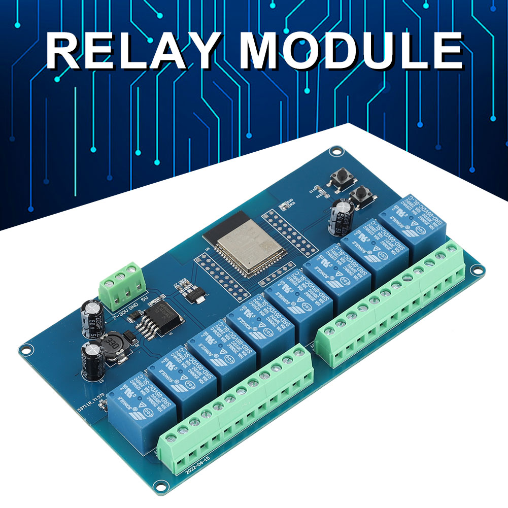 ESP32 1/2/8 Channel Power Supp - Relay 8 Channel Board recension och pris