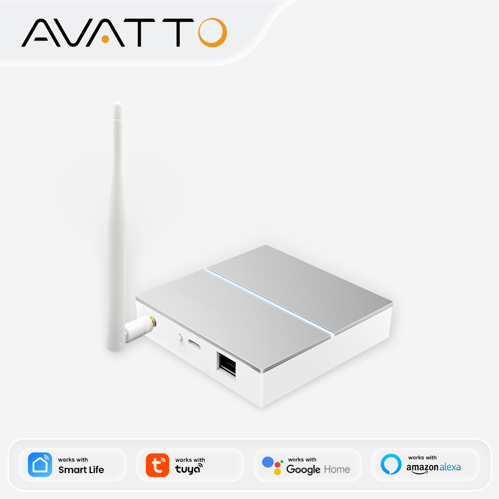AVATTO Tuya ZigBee Gateway wit - Home Automation Ideas recension och pris