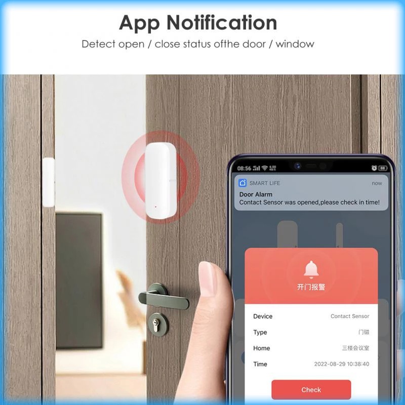 Tuya Wi-Fi Smart Door And Wind - Home Automation Ideas recension och pris