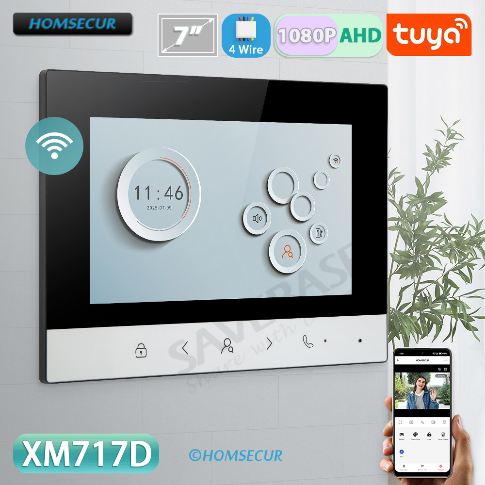 Tuya Smart WIFI Indoor Monitor - Smart Doorbell Wired recension och pris