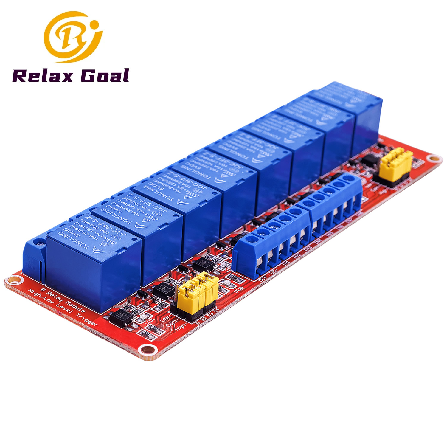 Relay Module 8 Channel 5V 12V  - Relay 8 Channel Board recension och pris