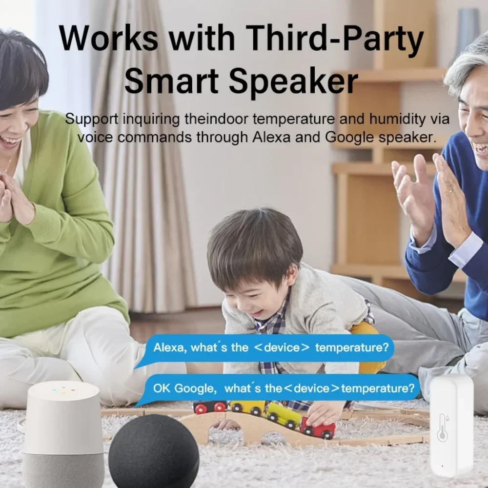 Tuya WiFi Zigbee 3.0 Temperatu - Matter Hub Thread recension och pris