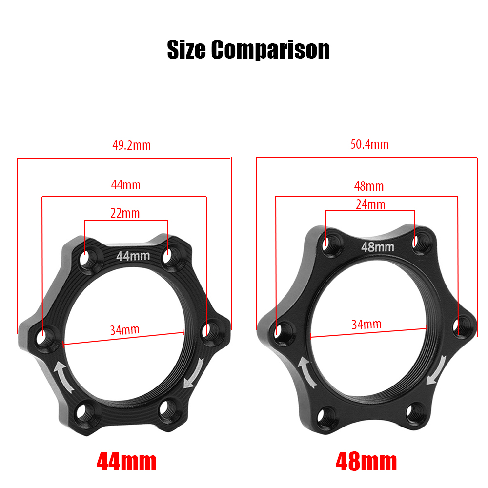 2pcs Bicycle Bike 44mm 48mm Fr - Matter Hub Thread recension och pris