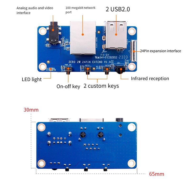 N35R-For Orange Pi Zero 2 W Ex - Pi Zero W Board recension och pris